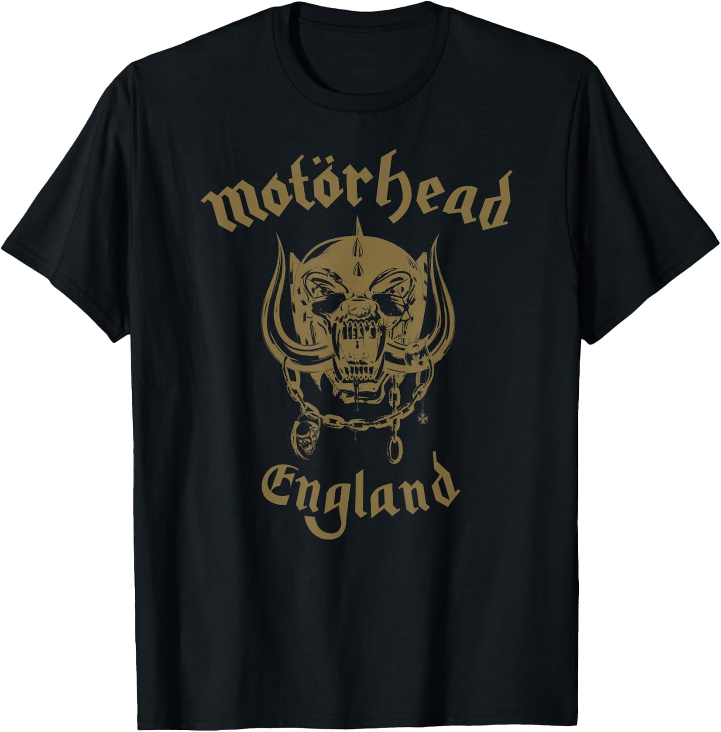 Motörhead – Short Sharp Pain Warpig England T-Shirt - T-Shirt | Black