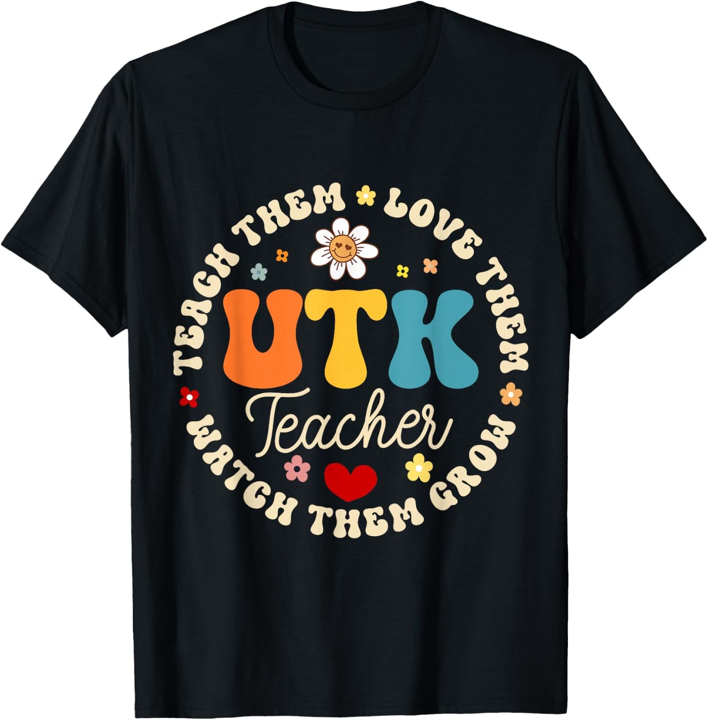 UTK Teacher Universal Transitional Kindergarten Squad T-Shirt - T-Shirt | Black