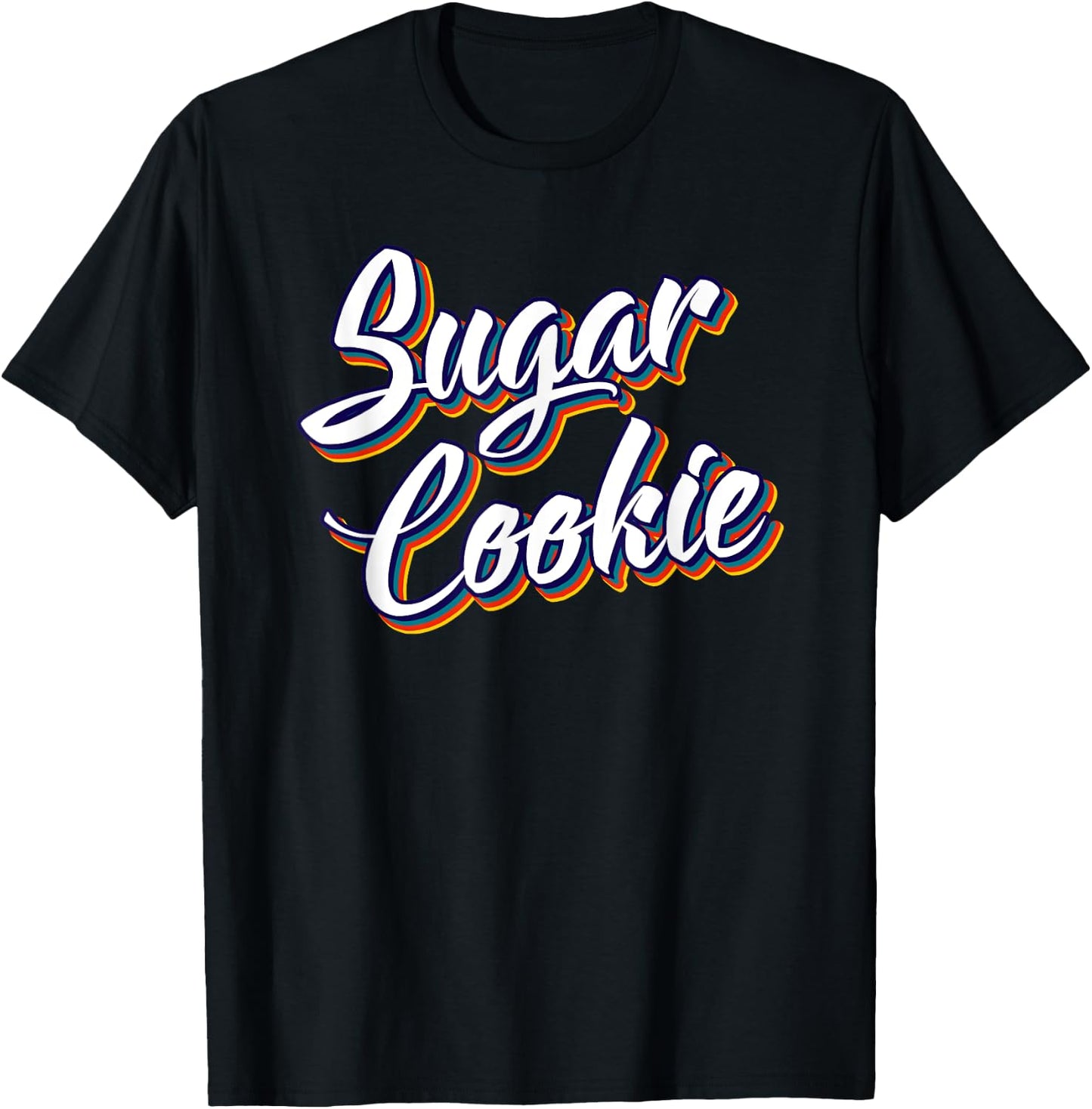 Sugar Cookie Mama Mommy Retro Dealer Sweets Tester Baker T-Shirt - T-Shirt | Black