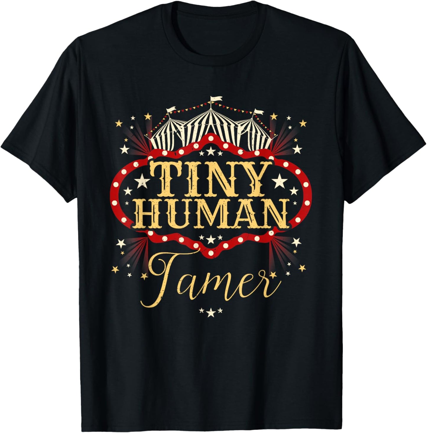 Human Tamer - Circus Shirts for Family - Circus Birthday T-Shirt - T-Shirt | Black