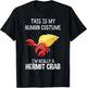 This Is My Human Costume I'm Really A Hermit Crab Lover Gift T-Shirt - T-Shirt | Black