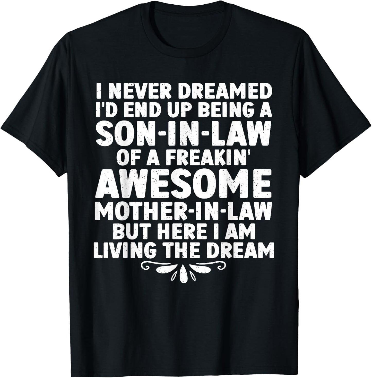 Son In Law Art From Mother In Law Boys Son In Law T-Shirt - T-Shirt | Black