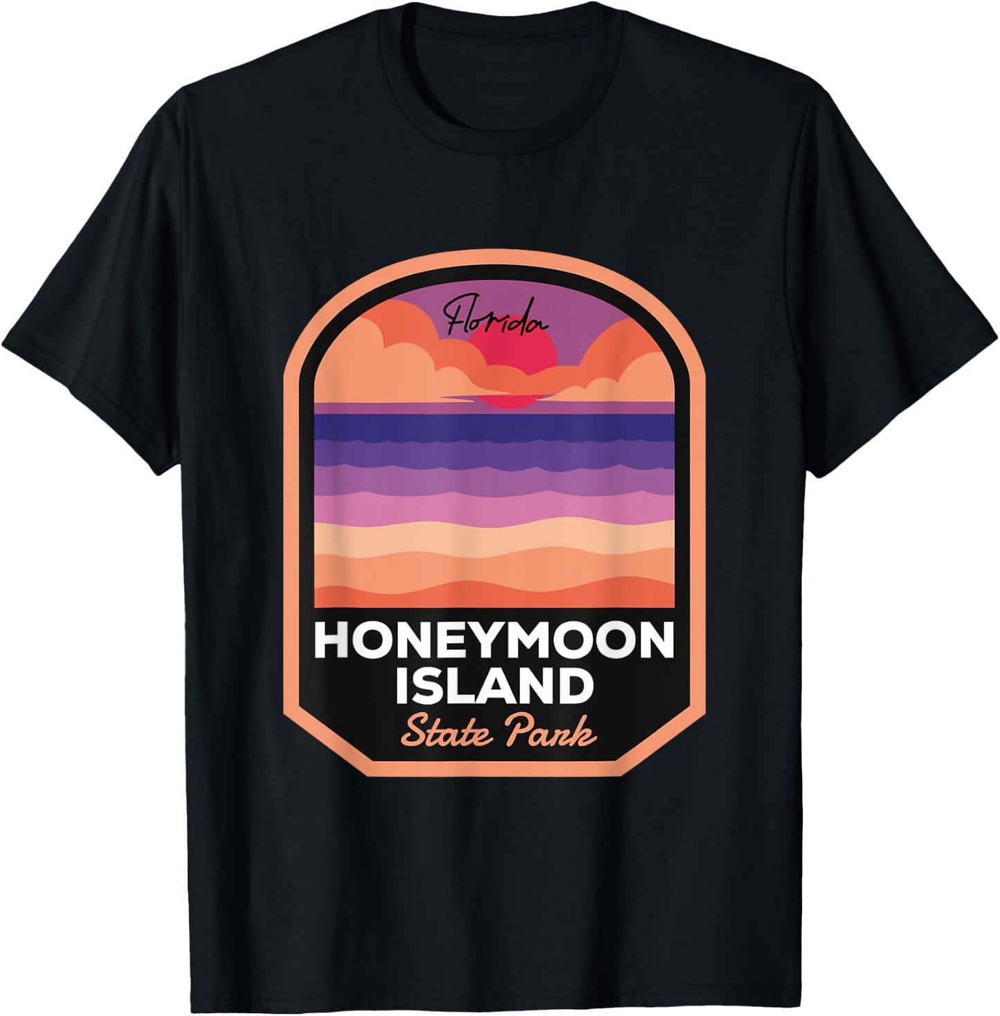 Honeymoon Island State Park Florida T-Shirt - T-Shirt | Black