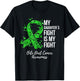 My Daughter’s Fight Is My Fight Bile Duct Cancer Awareness T-Shirt - T-Shirt | Black