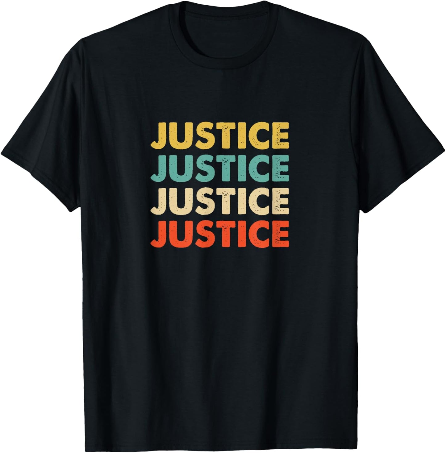 Justice Name T-Shirt - T-Shirt | Black