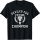 Deviled Egg Eating Champion Thanksgiving Holiday Cooking T-Shirt - T-Shirt | Black