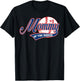 Mommy of Rookie 1st Birthday Baseball Theme Matching Party T-Shirt - T-Shirt | Black