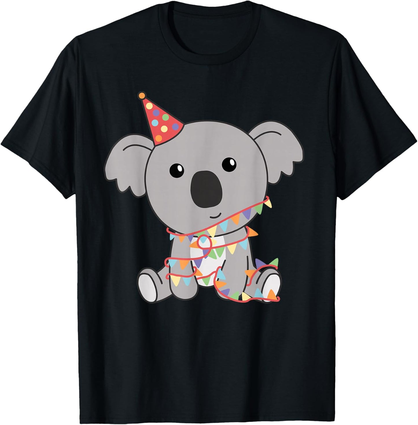 Birthday Koala For Children A Birthday Koala T-Shirt - T-Shirt | Black