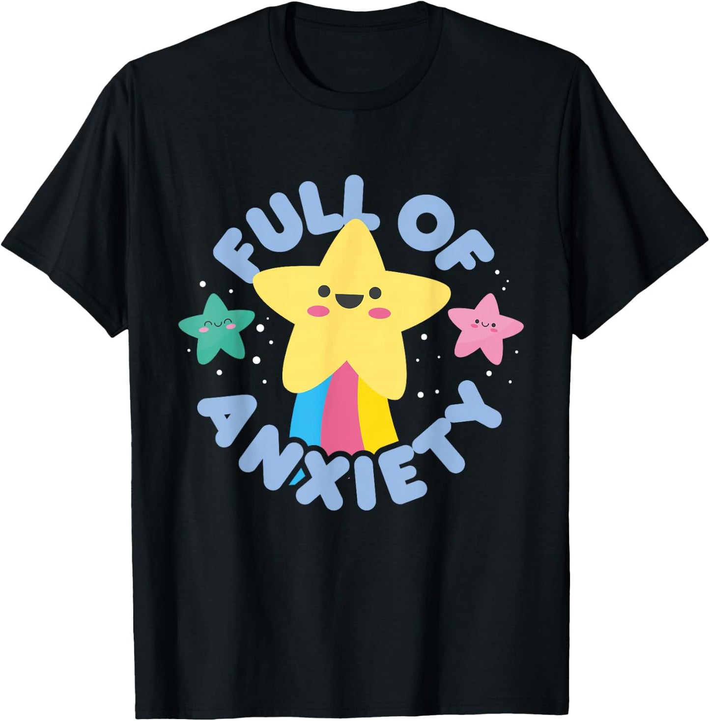 Cute Kawaii Kawaii Goth Kawaii Gift Pastel Goth Anxiety T-Shirt - T-Shirt | Black