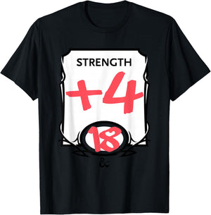 Dungeons & Dragons Strength T-Shirt - T-Shirt | Black