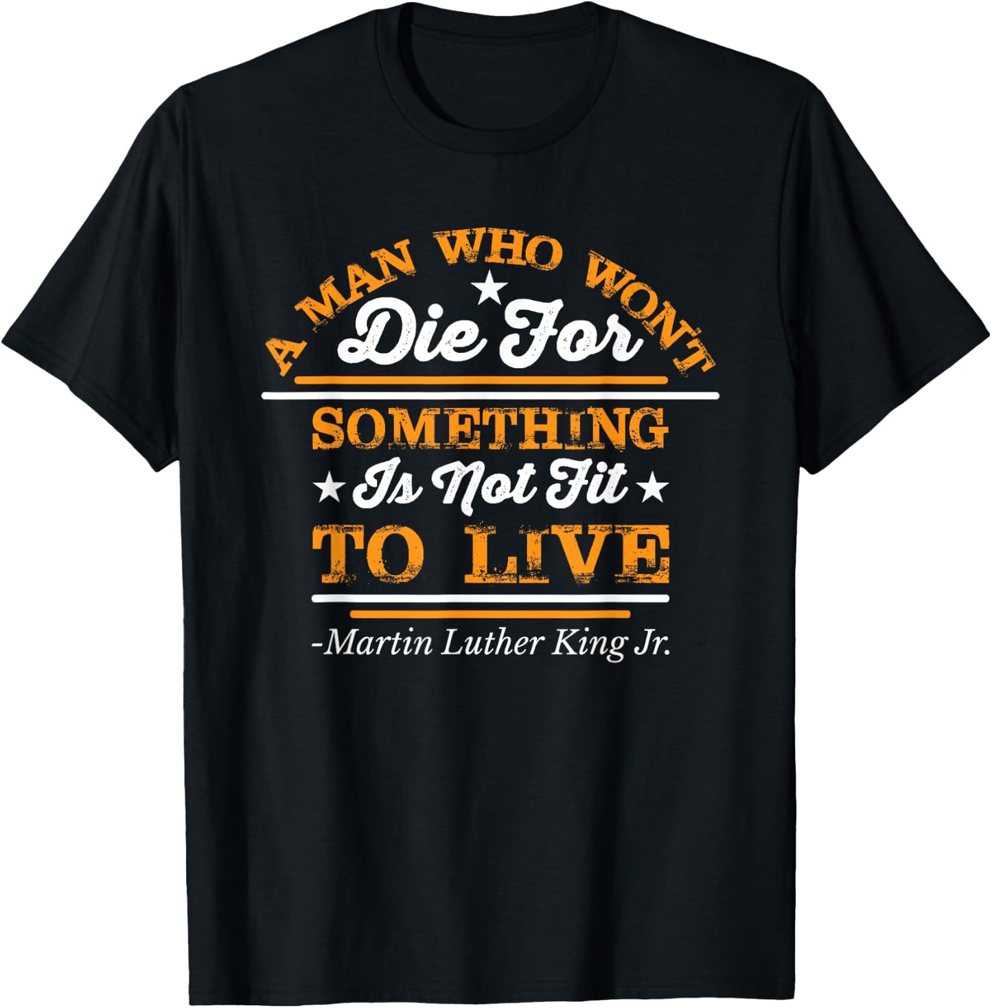 Martin Luther King Jr. T-Shirt - T-Shirt | Black