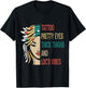 Locd Tattoo Pretty Eyes Thick Thighs Loc'd Vibes Locs Hair T-Shirt - T-Shirt | Black