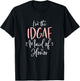 IDGAF Maid of Honor Shirt Funny Matching Bachelorette Party T-Shirt - T-Shirt | Black