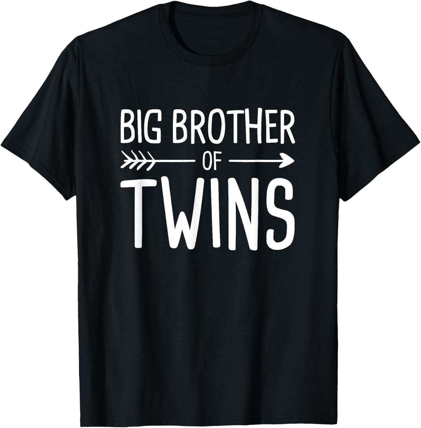 Big Brother of Twins T-Shirt - T-Shirt | Black