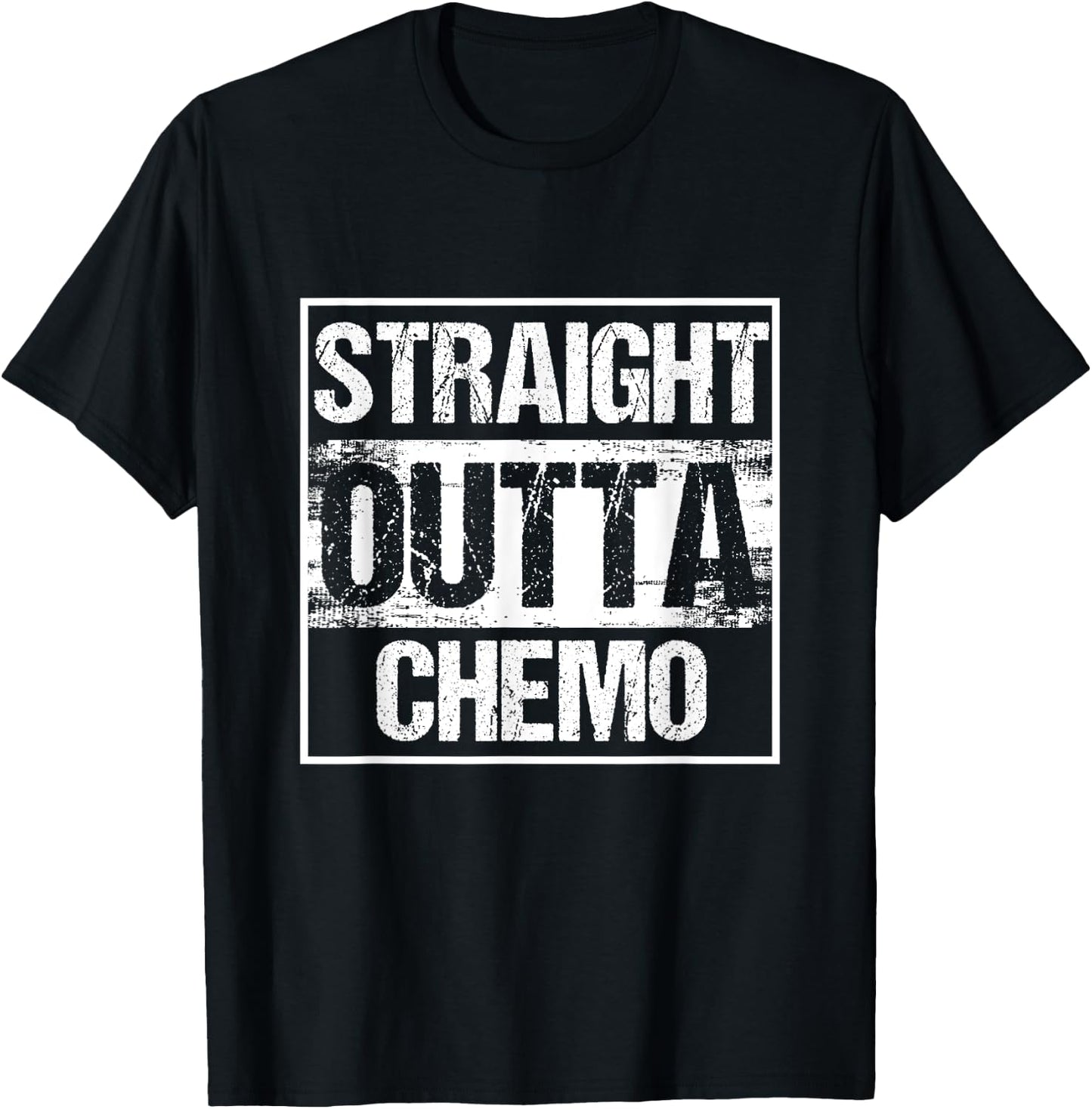 Cancer Patients Chemotherapy Directly Out of Chemo T-Shirt - T-Shirt | Black