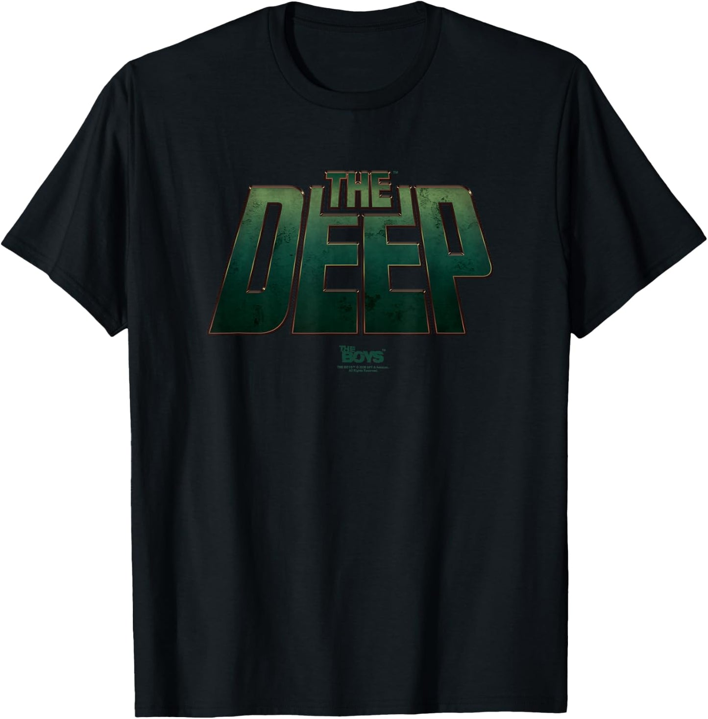 The Boys The Deep Logo Superhero TV Show T-Shirt - T-Shirt | Black
