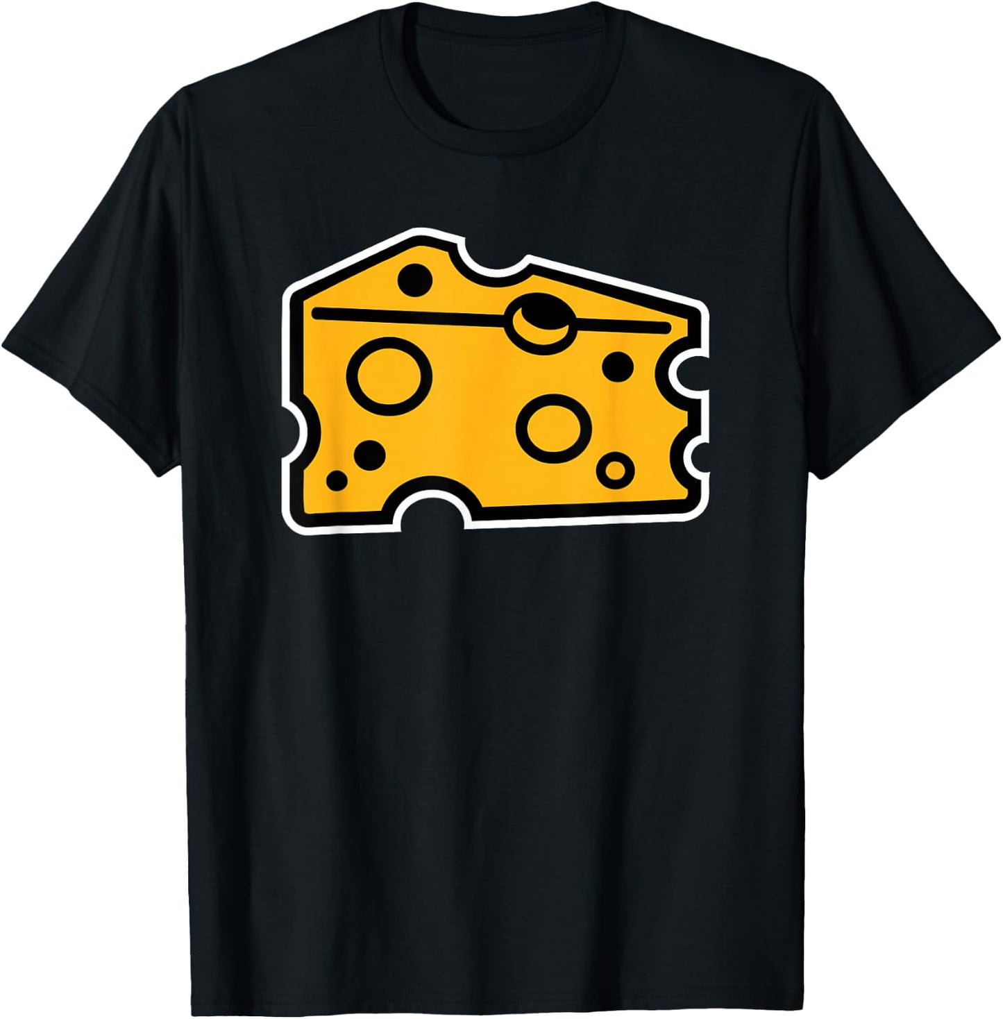 Cheese T-Shirt - T-Shirt | Black