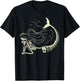 Mermaid Skeleton Cute Halloween Costume Women Girls Kids T-Shirt - T-Shirt | Black