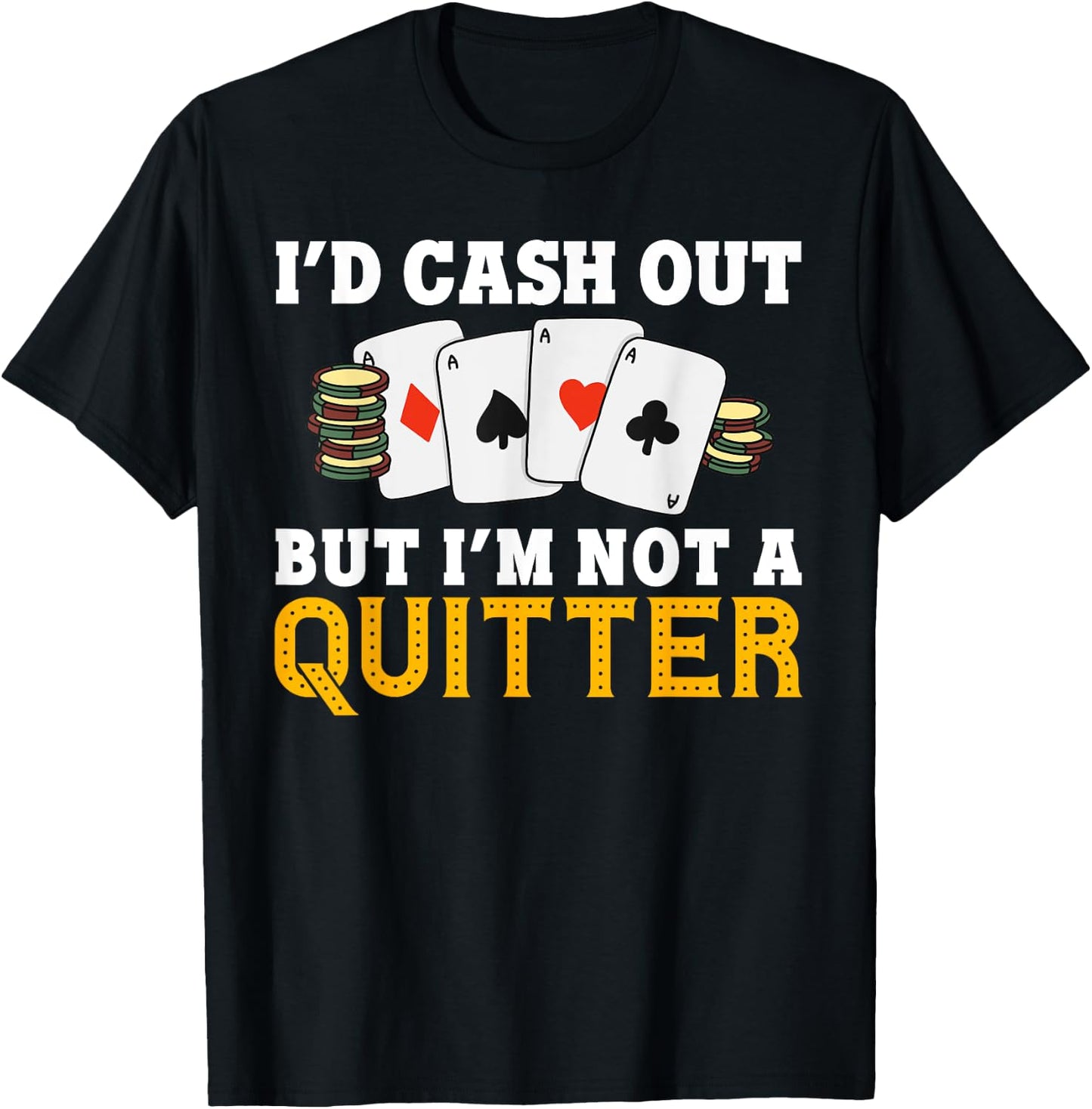 Funny Gambling Art Women Slot Machine Las Vegas T-Shirt - T-Shirt | Black
