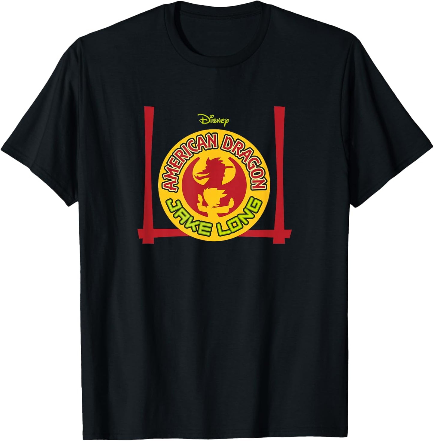Disney Channel American Dragon: Jake Long T-Shirt - T-Shirt | Black
