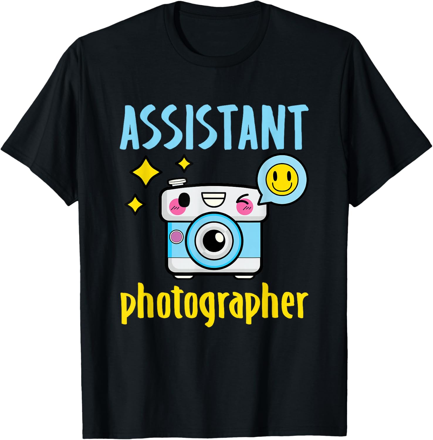Assistant Photographer Photography Camera Kids Toddler T-Shirt - T-Shirt | Black