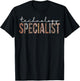 Technology Specialist Leopard Appreciation Women For Work T-Shirt - T-Shirt | Black