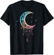 Pastel Moon Kawaii Pastel Goth T-Shirt - T-Shirt | Black