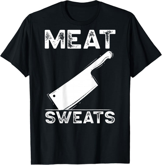 Meat Sweats Backprint Meat T-Shirt - T-Shirt | Black