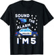 Sound the Alarm I'm 5 Police 5 Birthday T-Shirt - T-Shirt | Black