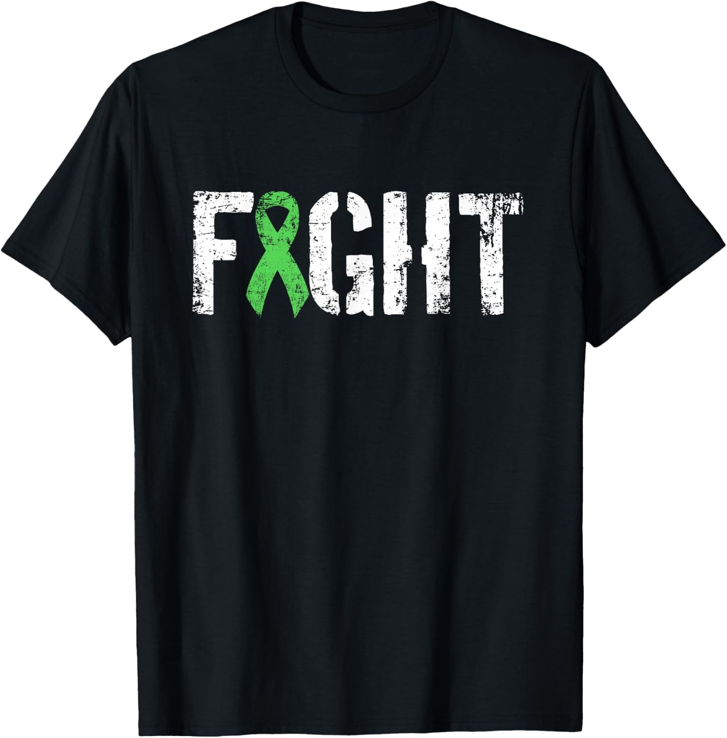 Fight Non Hodgkins Lymphoma - Military Style Awareness T-Shirt - T-Shirt | Black