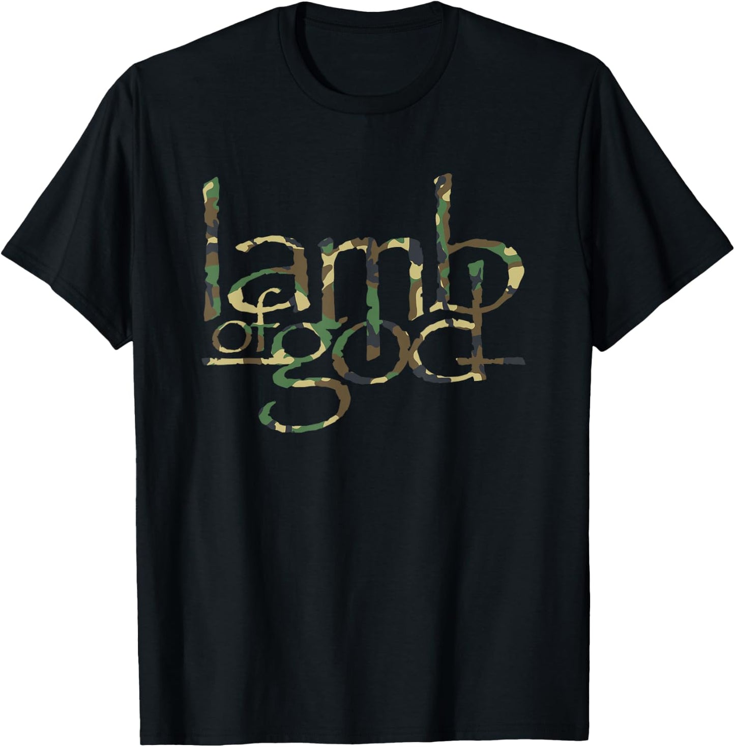 Lamb of God – Memorial Day Camouflage Logo T-Shirt - T-Shirt | Black