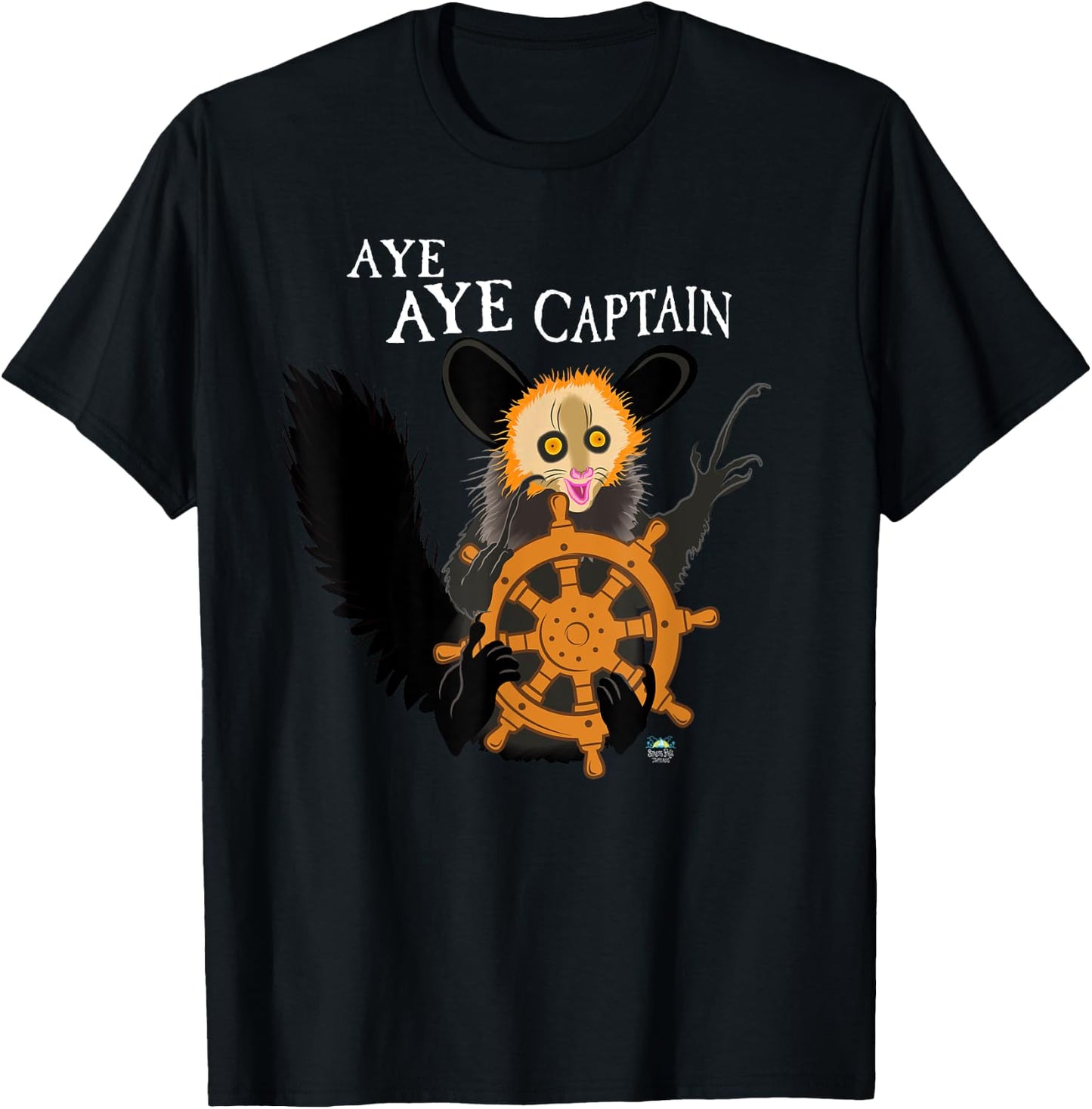 Aye Aye Captain Captain T-Shirt - T-Shirt | Black
