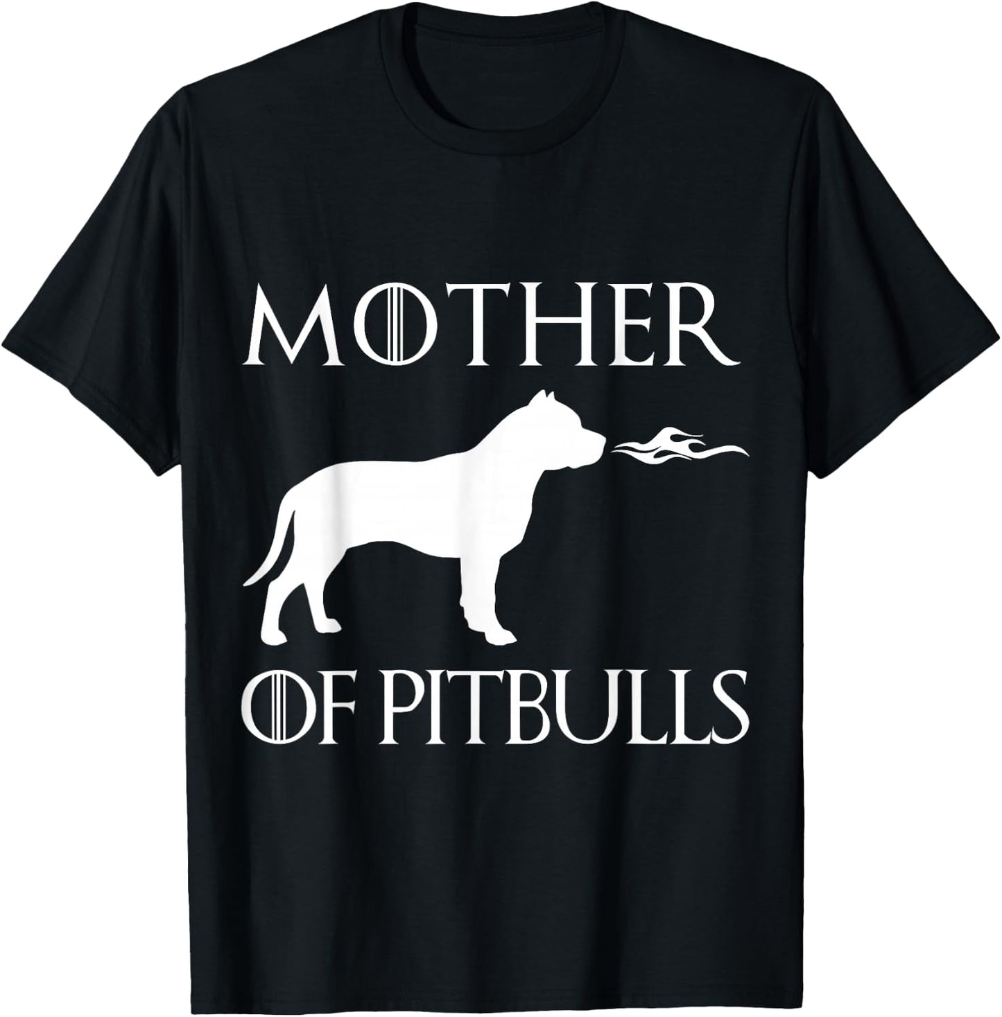 Mother Of Pitbulls Unrivaled Mothers Day Pittie T-Shirt - T-Shirt | Black