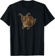 Big Floppa Meme Cat T-Shirt - T-Shirt | Black