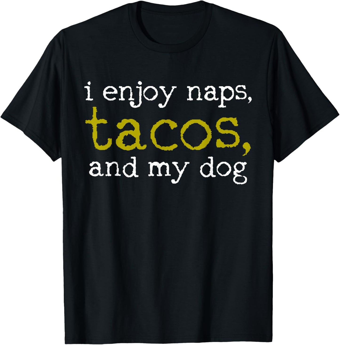 Taco Mexican Foodie Gift Taco Funny T-Shirt - T-Shirt | Black