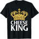 Cheese King Snack Cheese T-Shirt - T-Shirt | Black