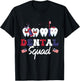 Dental Squad 4th Of July Dentist Funny American Patriotic T-Shirt - T-Shirt | Black