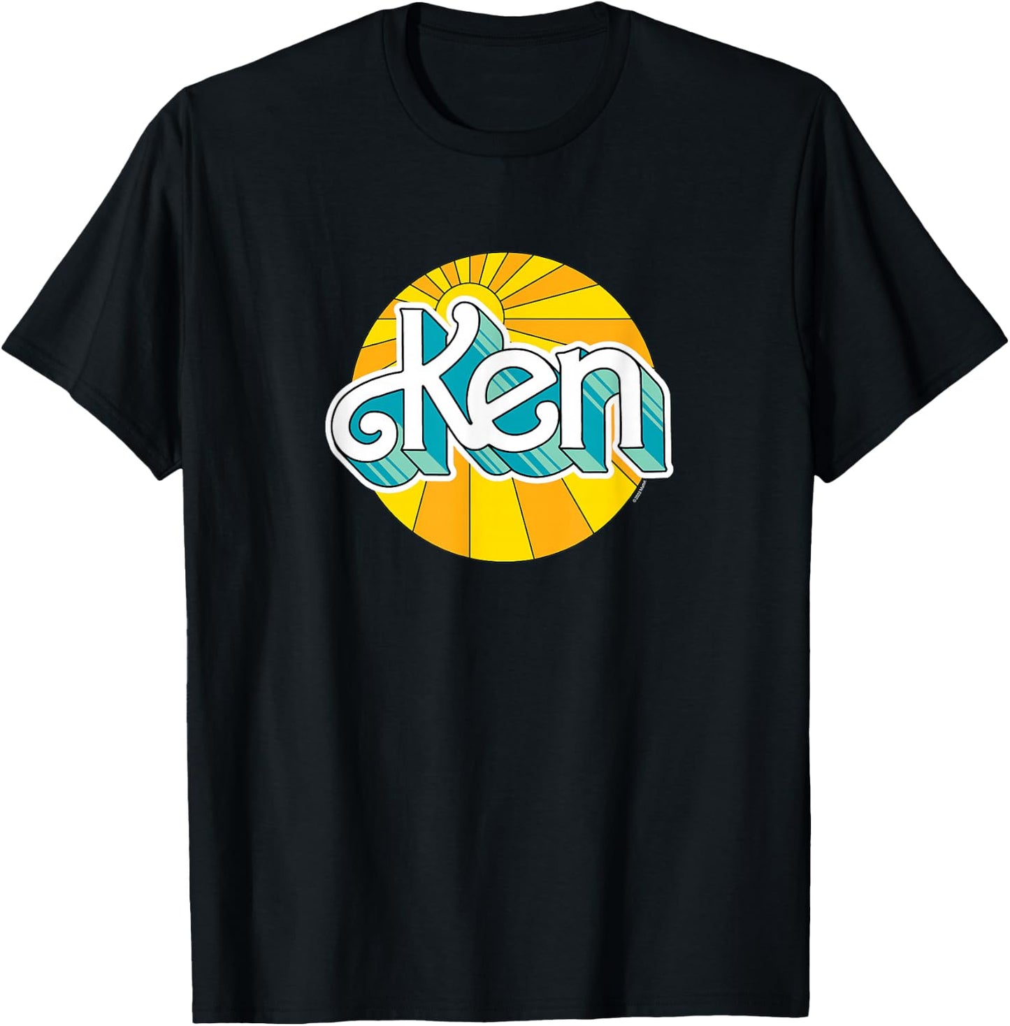 Barbie - Ken Summer Sunburst T-Shirt - T-Shirt | Black