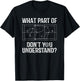 What Part of Dont You Understand Volleyball Coach Player T-Shirt - T-Shirt | Black