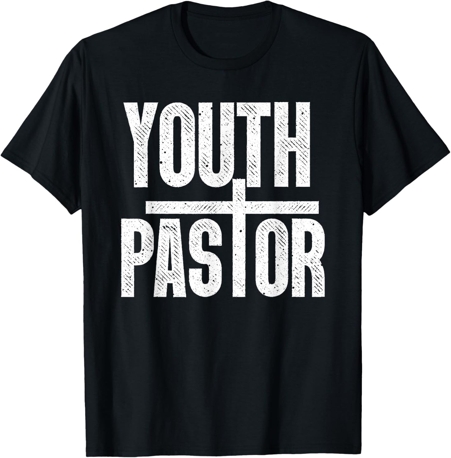 Funny Youth Pastor Art Women Christian Pastor T-Shirt - T-Shirt | Black