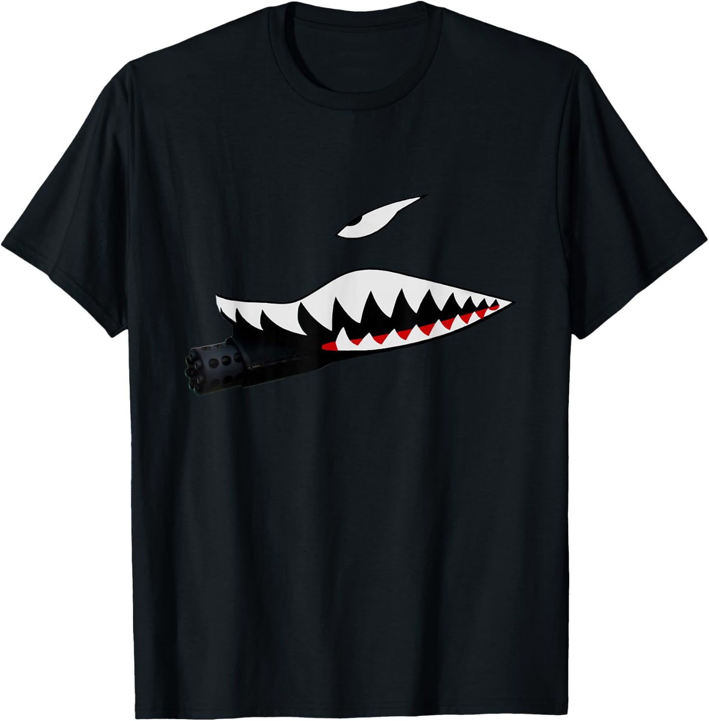 A-10 WartHog - Attack Jet A-10 Thunderbolt Warthog T-Shirt - T-Shirt | Black