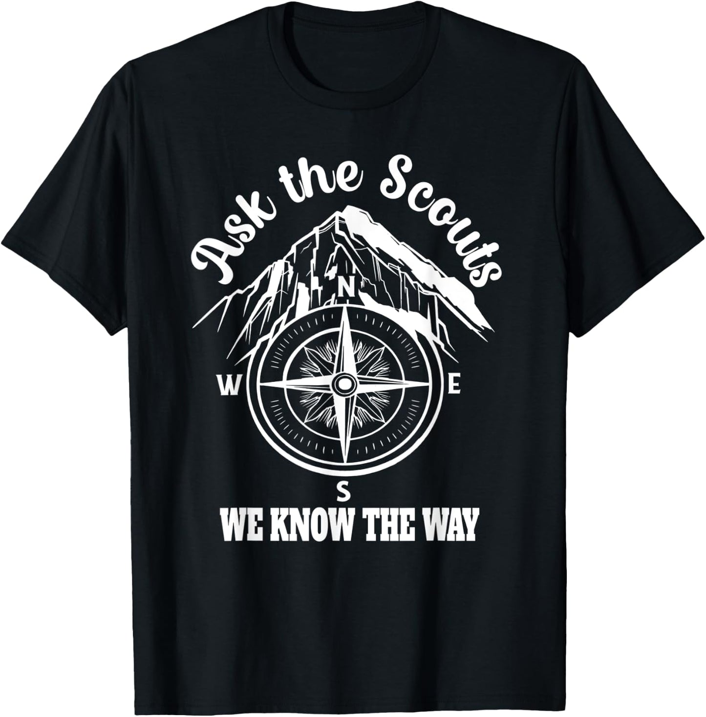 Funny Scout Scouting Gear Cub Camping Scout Leader T-Shirt - T-Shirt | Black