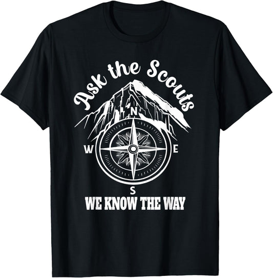 Funny Scout Scouting Gear Cub Camping Scout Leader T-Shirt - T-Shirt | Black