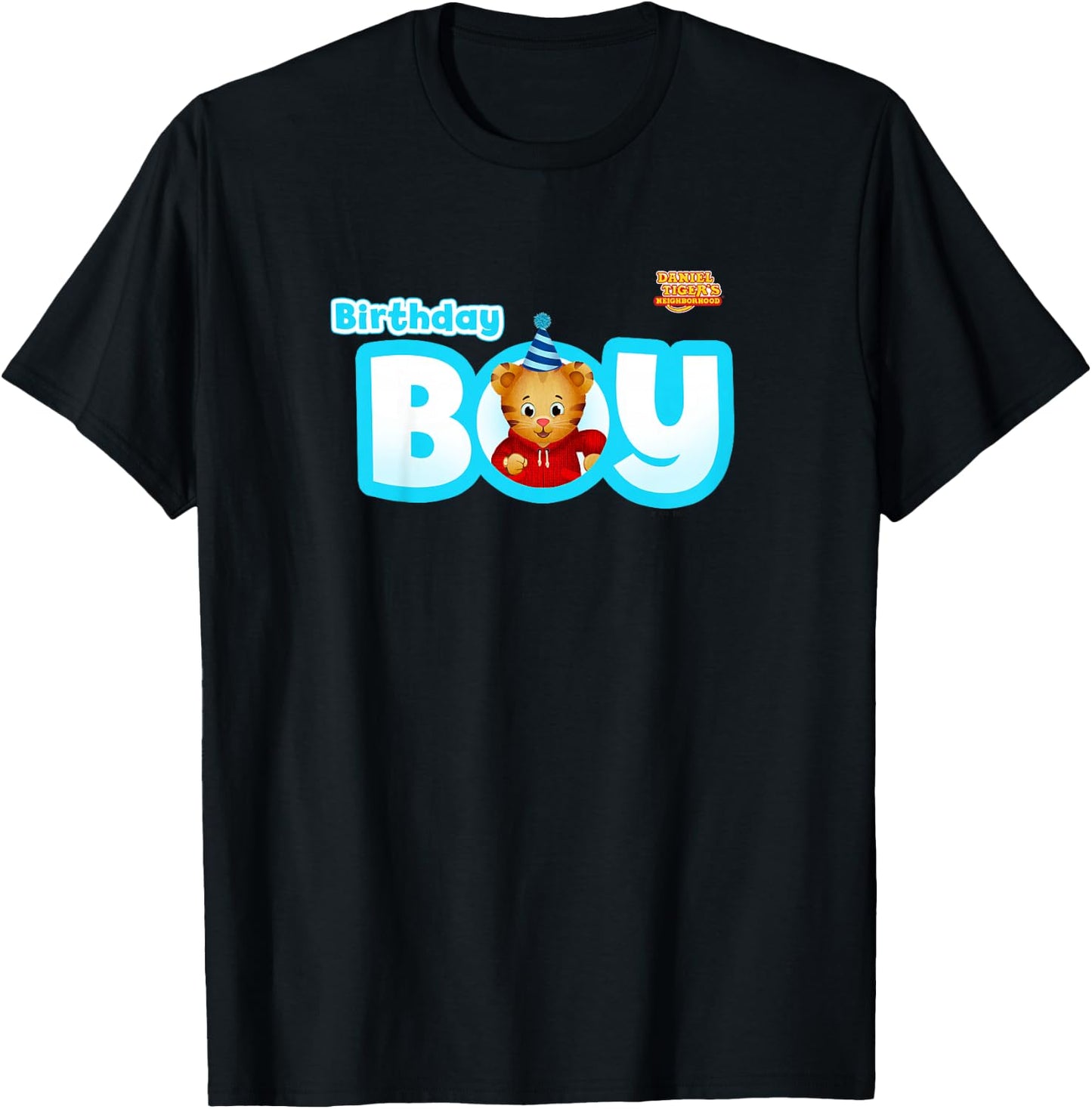 Kids Daniel Tiger's Neighborhood: Birthday Boy T-Shirt - T-Shirt | Black