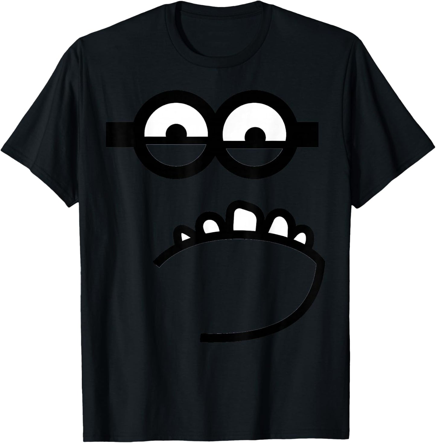 Despicable Me Minions Evil Minion Face Graphic T-Shirt - T-Shirt | Black