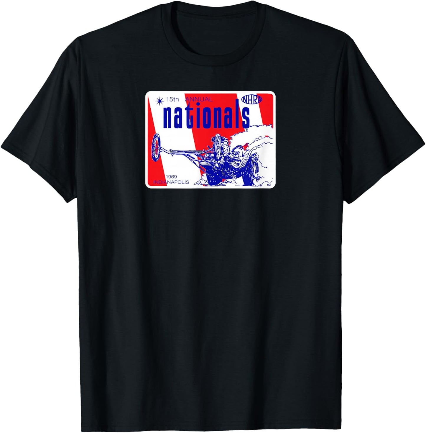 NHRA 1969 Nationals T-Shirt - T-Shirt | Black