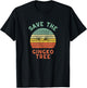 Save the Ginko tree live art seeds Men Women Kids T-Shirt - T-Shirt | Black