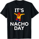 Lucha Libre Funny Nacho Shirt Gift T-Shirt - T-Shirt | Black