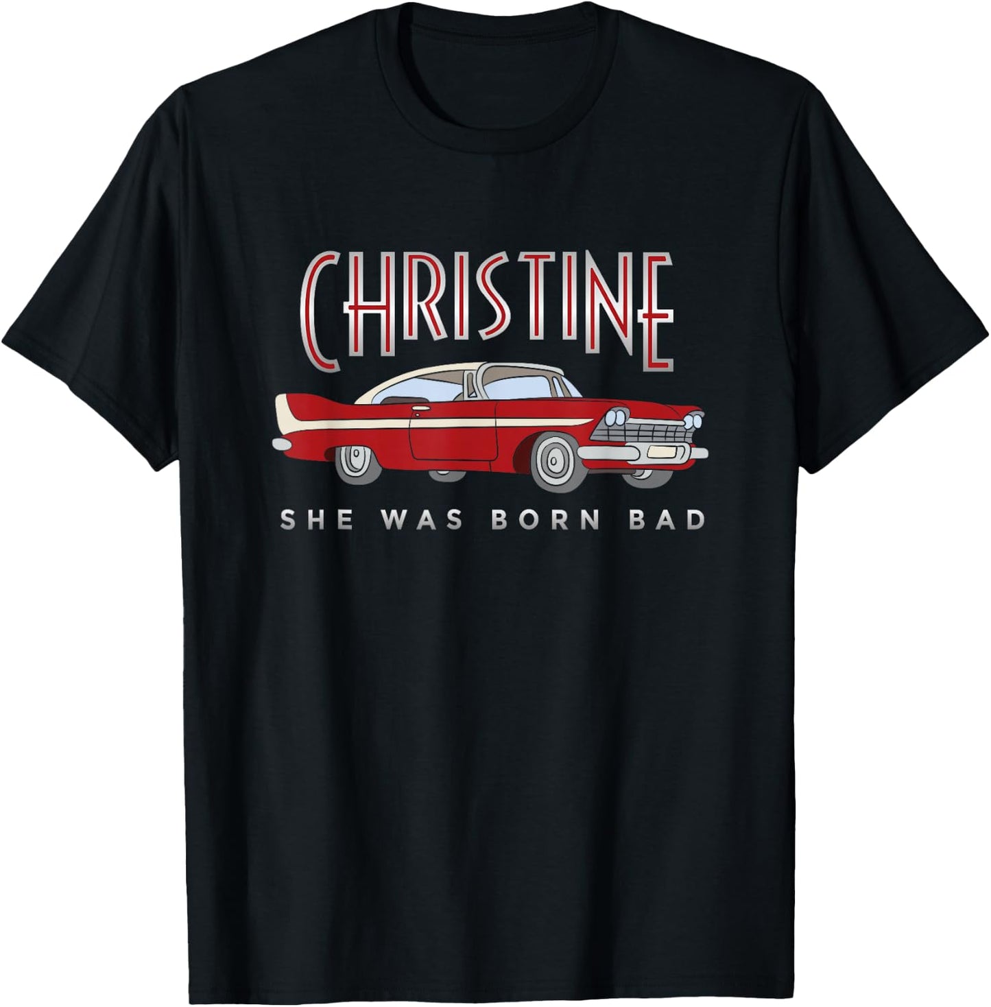 Christine Classic Car Model Automotive T-Shirt - T-Shirt | Black