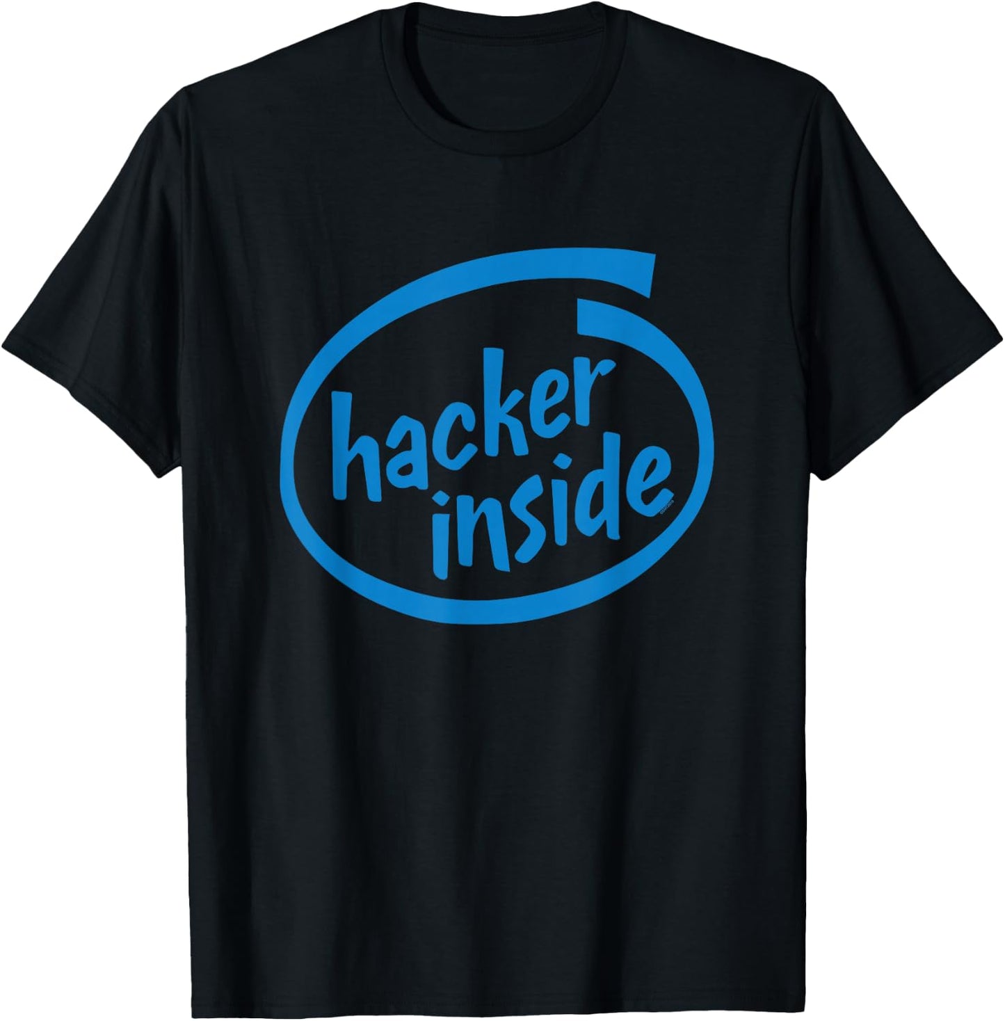 Hacker Inside Funny Computer T-Shirt - T-Shirt | Black